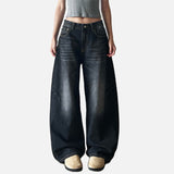 DAXUEN Relaxed fit wide-leg denim jeans