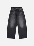 DAXUEN Relaxed fit wide-leg denim jeans