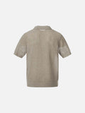 DAXUEN Short-sleeve polo shirt with mesh fabric