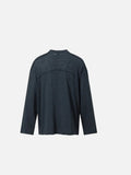 DAXUEN Oversized long-sleeved mock neck top