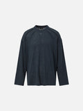 DAXUEN Oversized long-sleeved mock neck top