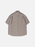 DAXUEN Relaxed-fit short-sleeve button-up shirt