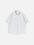 DAXUEN Relaxed-fit short-sleeve button-up shirt