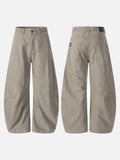 DAXUEN High-waisted wide-leg balloon cargo pants