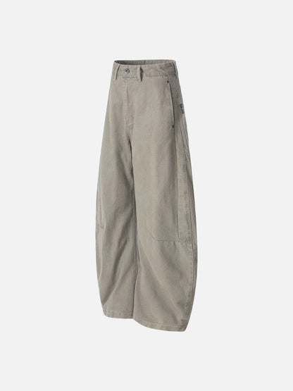 DAXUEN High-waisted wide-leg balloon cargo pants
