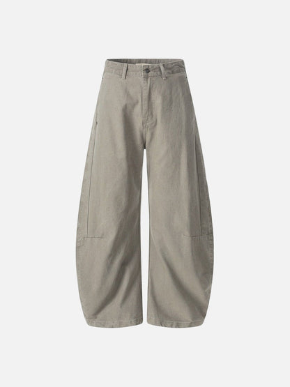 DAXUEN High-waisted wide-leg balloon cargo pants