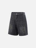 DAXUEN Relaxed wide-leg denim shorts