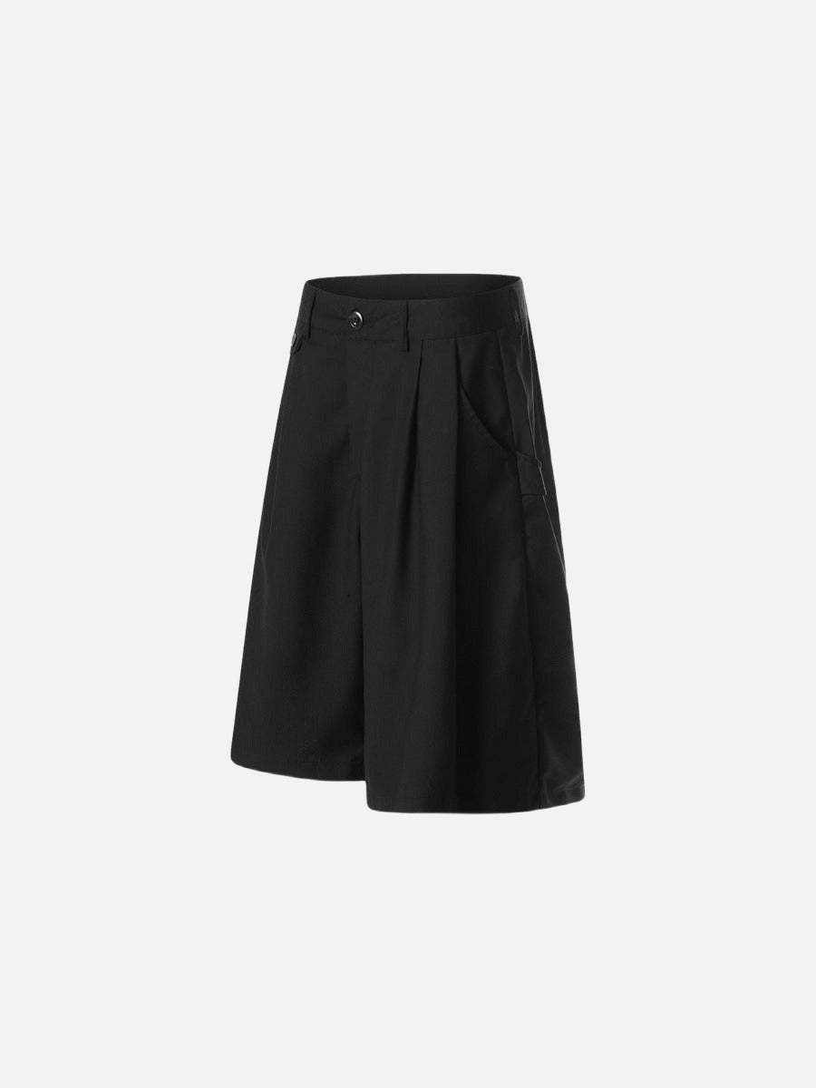 DAXUEN Relaxed wide-leg shorts in solid colors