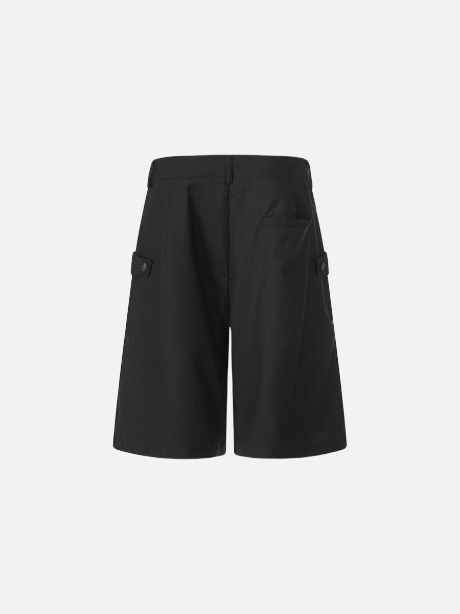 DAXUEN Relaxed wide-leg shorts in solid colors