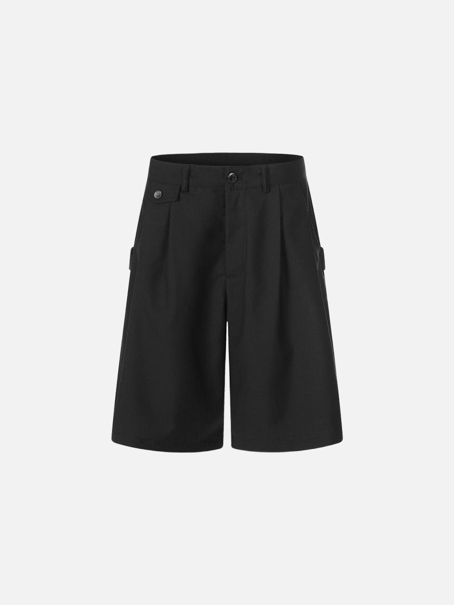 DAXUEN Relaxed wide-leg shorts in solid colors