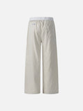 DAXUEN Relaxed wide-leg striped pants