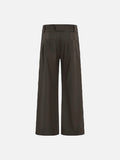 DAXUEN Wide-leg trousers in dark grey, black, and dark brown