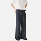 DAXUEN Wide-leg trousers in dark grey, black, and dark brown