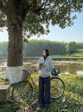 DAXUEN Wide-Leg Trousers - Casual Pants | DAXUEN — model photo