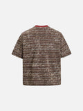 DAXUEN Oversized short-sleeve T-shirt with Brooklyn graphic