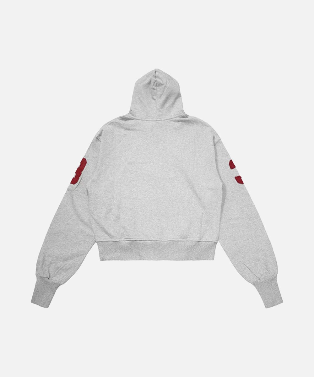 DAXUEN Cropped hooded sweatshirt with graphics