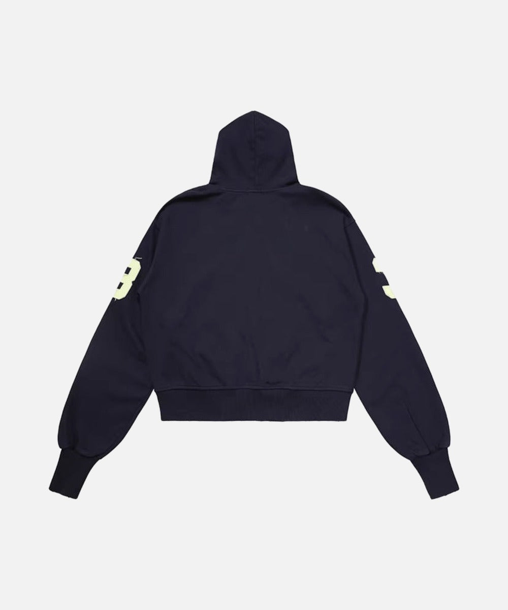 DAXUEN Cropped hooded sweatshirt with graphics