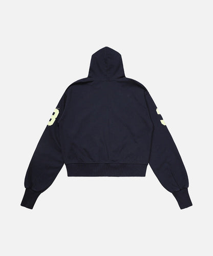 DAXUEN Cropped hooded sweatshirt with graphics