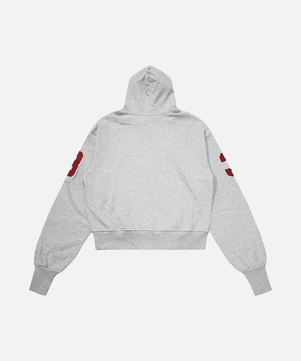 DAXUEN Cropped hooded sweatshirt with graphics