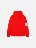 DAXUEN Retro letter graphic hooded sweatshirt