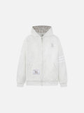 DAXUEN Retro letter graphic hooded sweatshirt