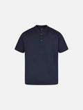 DAXUEN Retro stand-collar short-sleeve shirt