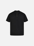 DAXUEN Retro stand-collar short-sleeve shirt