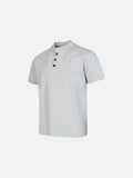 DAXUEN Men's short-sleeve stand-up collar polo shirt