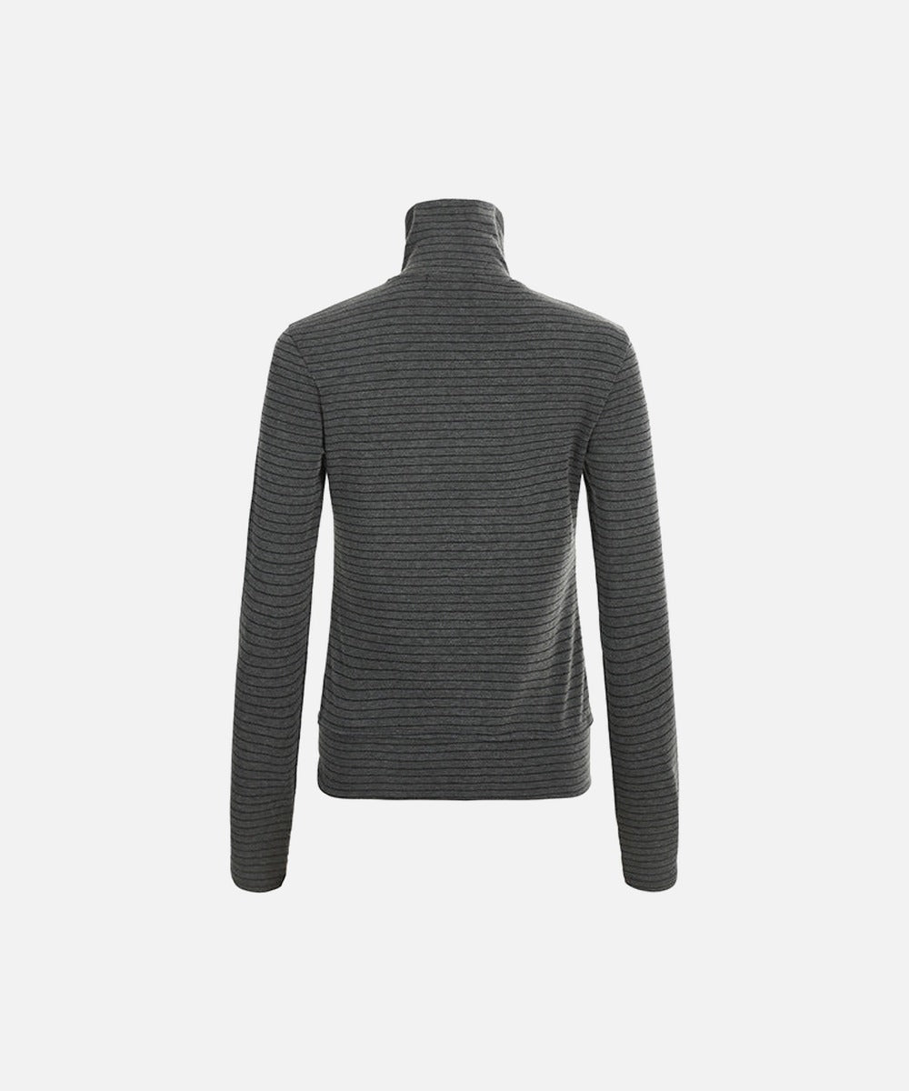 DAXUEN Grey long-sleeve knitted cardigan with star graphic