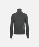 DAXUEN Grey long-sleeve knitted cardigan with star graphic