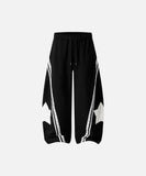 DAXUEN Loose-fitting wide-leg sweatpants with star graphic