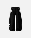 DAXUEN Loose-fitting wide-leg sweatpants with star graphic
