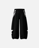 DAXUEN Loose-fitting wide-leg sweatpants with star graphic