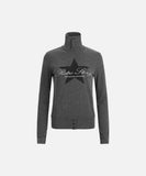 DAXUEN Fitted long-sleeved turtleneck top with star graphic