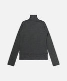 DAXUEN Fitted long-sleeved turtleneck top with star graphic