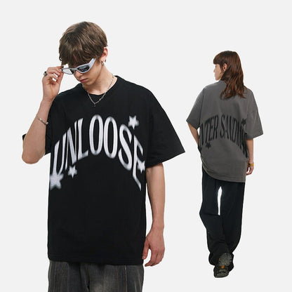 DAXUEN Graphic T-Shirt with retro street style design