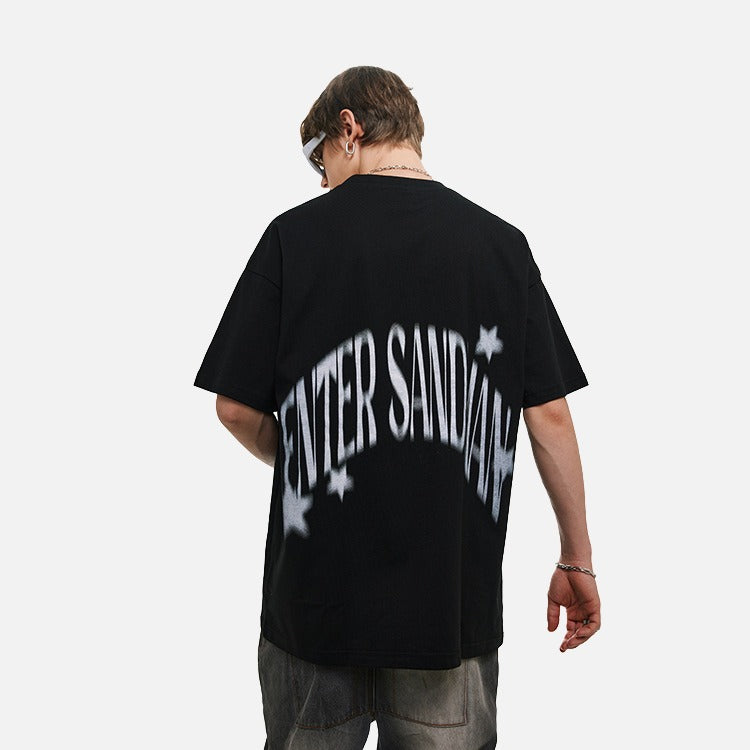 DAXUEN Graphic T-Shirt with retro street style design