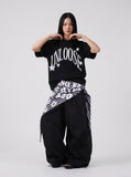 DAXUEN Graphic T-Shirt with retro street style design — model photo