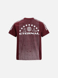 DAXUEN Short-sleeve T-shirt with graphic and stripes