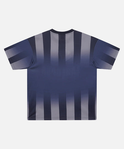 DAXUEN Oversized striped graphic T-shirt