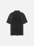 DAXUEN Retro two-tone short-sleeved polo shirt