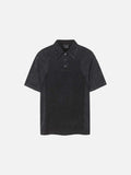 DAXUEN Retro two-tone short-sleeved polo shirt