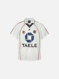 DAXUEN Retro V-neck soccer jersey with contrasting panels