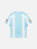 DAXUEN Relaxed-fit short-sleeved sports jersey top