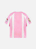 DAXUEN Relaxed-fit short-sleeved sports jersey top