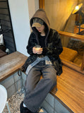 DAXUEN Retro Wide-Leg Jeans by DAXUEN - Shop Now — model photo
