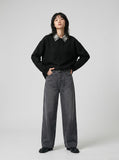 DAXUEN Retro Wide-Leg Jeans by DAXUEN - Shop Now — model photo