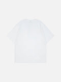 DAXUEN Oversized short-sleeve t-shirt with rhinestone embellishments
