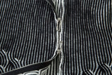 DAXUEN light grey ribbed knit mock neck cardigan