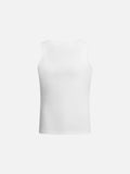 DAXUEN Men's slim-fit ribbed tank top in black and white